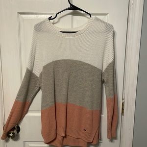 Hollister Color block knit sweater